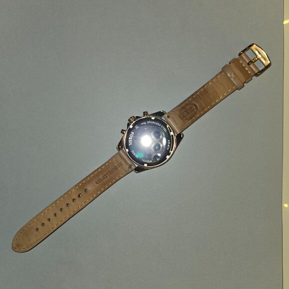 Fossil Fossil Women\'s Modern Courier Chronograph Tan Leather Watch fossil BQ1751 main image 7